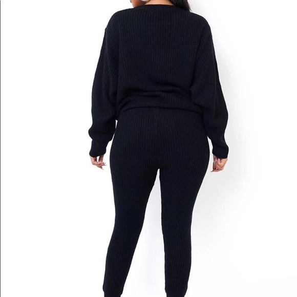 Black cozy set - Picture 2 of 2